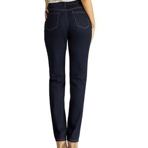 NWT Lee Straight Instantly Slims Jeans Straight High Rise Relaxed Fit size 8